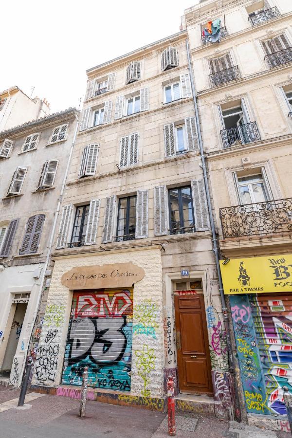 Appartements Marseille Cours Julien Bagian luar foto